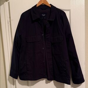 Universal Thread Black Men's Utility Bomber Jacket